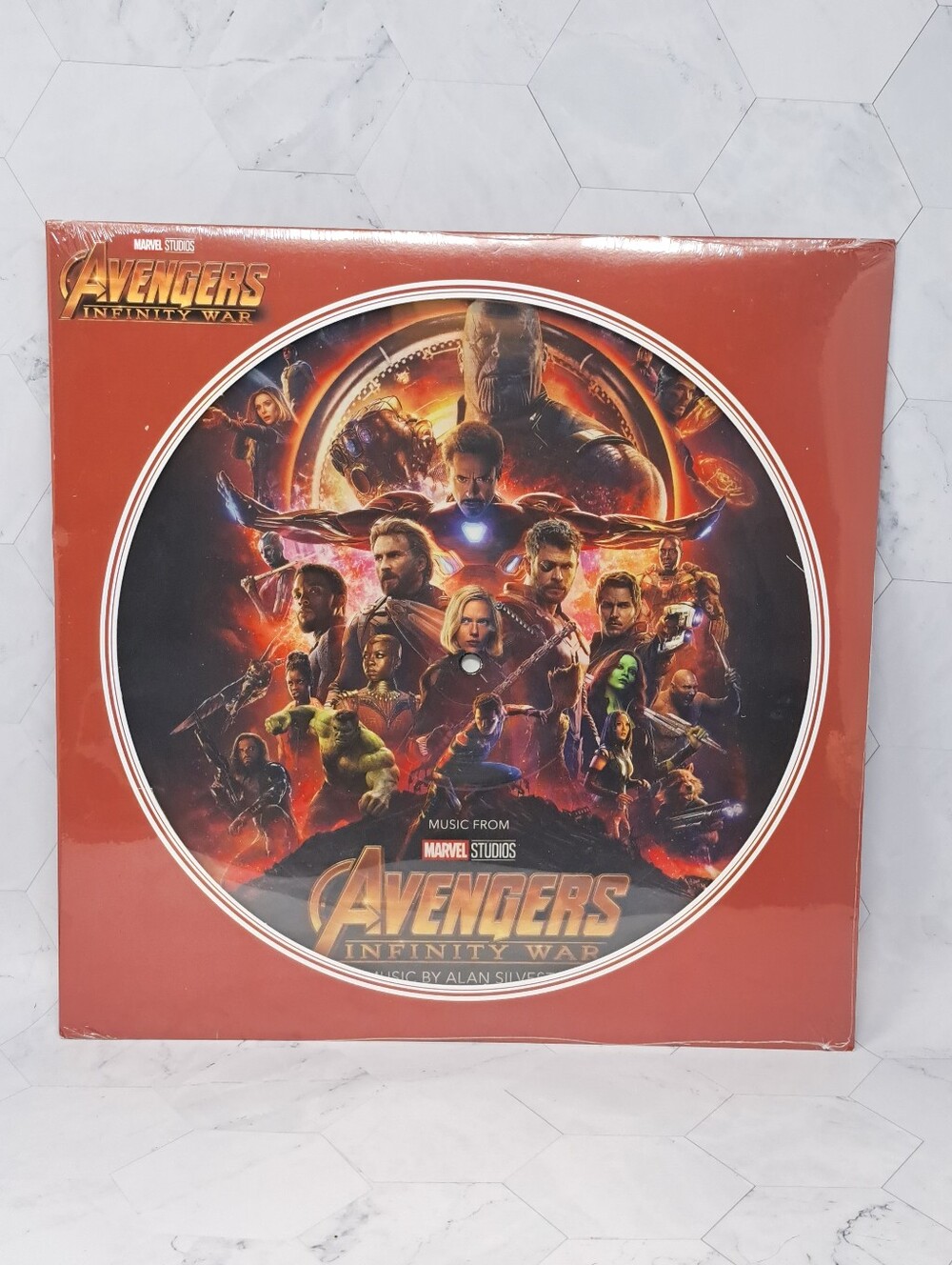 Avengers: Infinity War Soundtrack - Picture Disc Vinyl LP - NEW